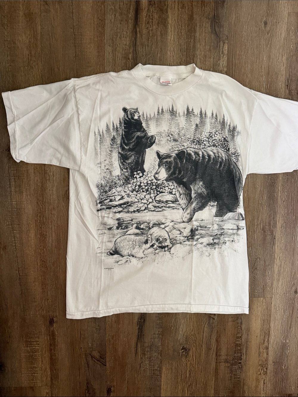 Men’s vintage 1989 AOP nature shirt